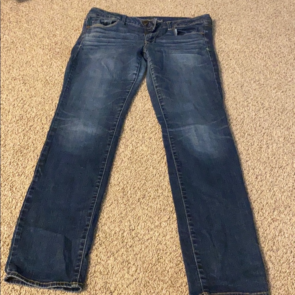AE SKINNY JEANS! Size 12 long!